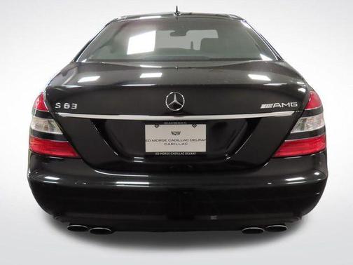 Black 2008 Mercedes-Benz S-Class S 63 AMG