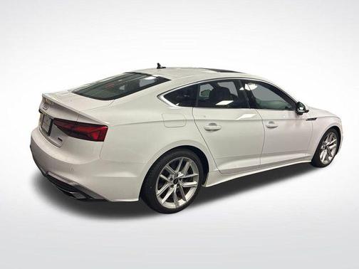 Arkona White 2024 Audi A5 Sportback 45 S Line Premium Plus