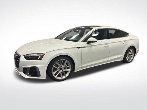 Arkona White 2024 Audi A5 Sportback 45 S Line Premium Plus