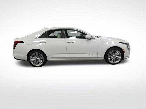 Summit White 2023 Cadillac CT4 Premium Luxury