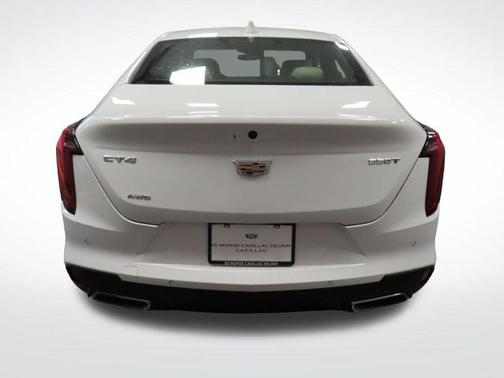 Summit White 2023 Cadillac CT4 Premium Luxury