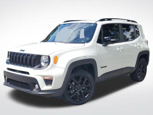 Alpine White Clearcoat 2023 Jeep Renegade Altitude