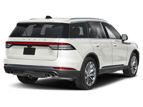 Pristine White Metallic Tri-Coat 2025 Lincoln Aviator Reserve