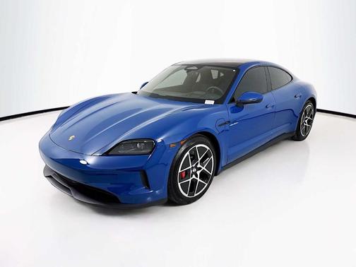 Neptune Blue 2026 Porsche Taycan 4S