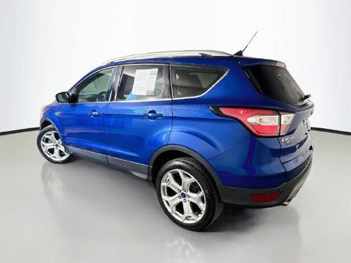 Lightning Blue Metallic 2018 Ford Escape Titanium