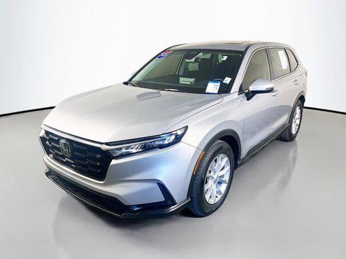 Solar Silver Metallic 2025 Honda CR-V EX 2WD