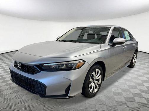 Solar Silver Metallic 2026 Honda Civic LX