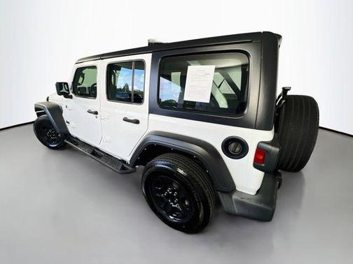 Bright White Clearcoat 2023 Jeep Wrangler Sport