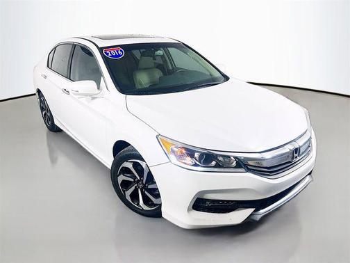 White Orchid Pearl 2016 Honda Accord EX-L