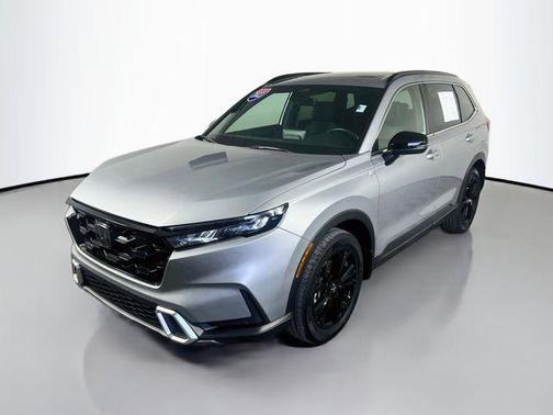 Silver Metallic 2023 Honda CR-V Hybrid Sport Touring AWD