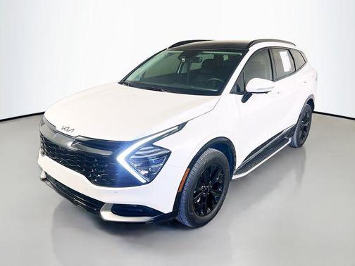 Snow White Pearl 2025 Kia Sportage Hybrid SX-Prestige