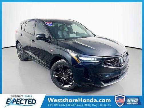 Majestic Black Pearl 2022 Acura RDX A-Spec Package