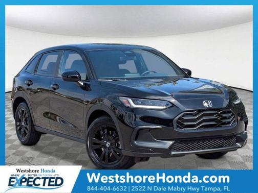 Crystal Black Pearl 2026 Honda HR-V 2WD Sport