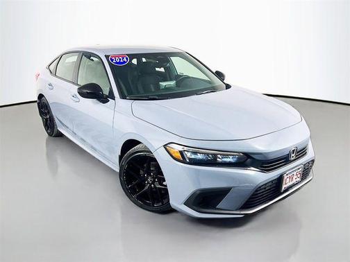 Sonic Gray Pearl 2024 Honda Civic Sport