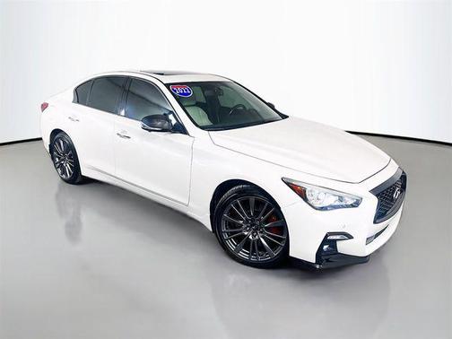 Majestic White 2022 INFINITI Q50 3.0t RED SPORT 400