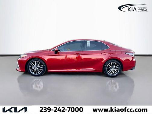 Supersonic Red 2023 Toyota Camry XLE