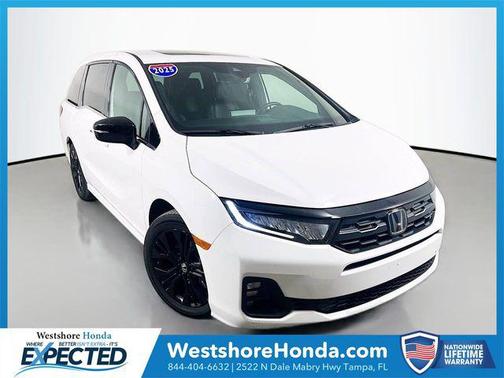 Platinum White Pearl 2025 Honda Odyssey Sport-L