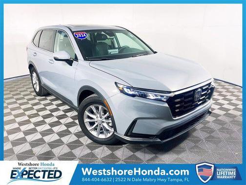 sparkle silver metallic 2024 Honda CR-V EX 2WD