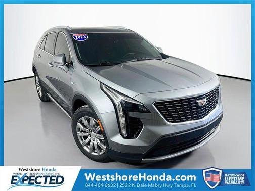 Argent Silver Metallic 2023 Cadillac XT4 Premium Luxury