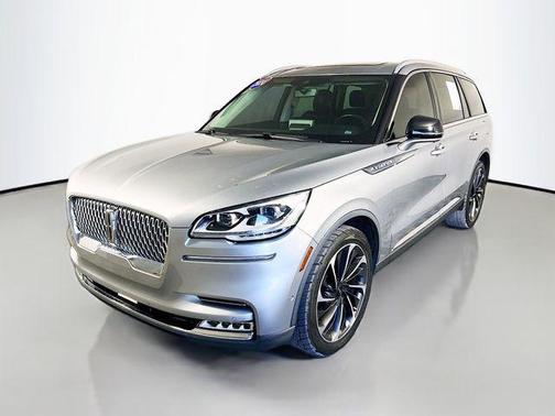 Silver Radiance Metallic 2020 Lincoln Aviator Reserve AWD