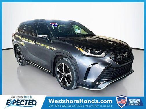 Magnetic Gray Metallic 2022 Toyota Highlander XSE