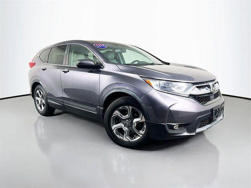 Gray 2018 Honda CR-V EX-L