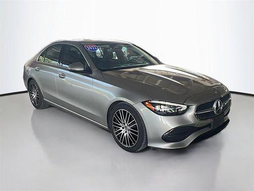 Silver 2022 Mercedes-Benz C-Class C 300 4MATIC