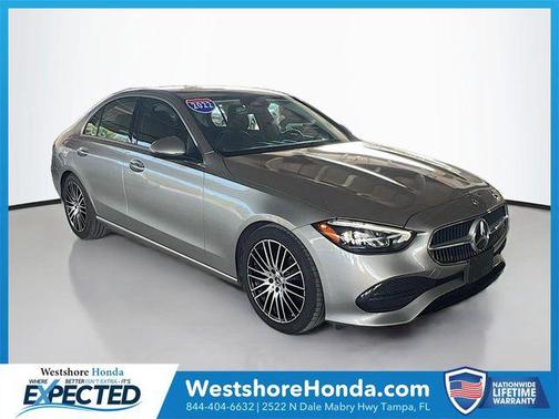 Silver 2022 Mercedes-Benz C-Class C 300 4MATIC