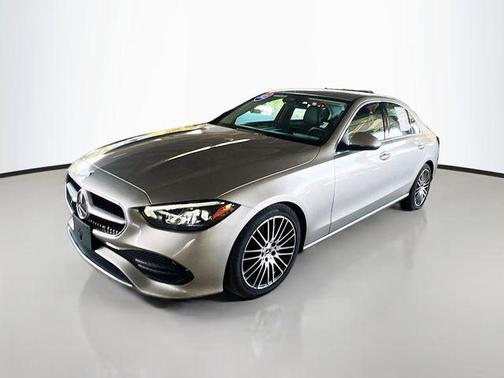 Silver 2022 Mercedes-Benz C-Class C 300 4MATIC