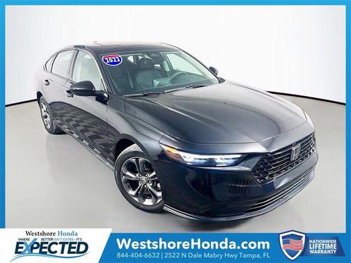 Crystal Black Pearl 2023 Honda Accord EX