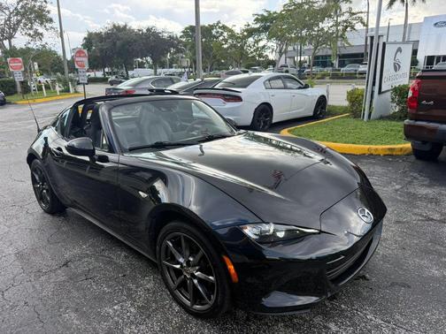 Jet Black Mica 2018 Mazda MX-5 Miata RF Grand Touring