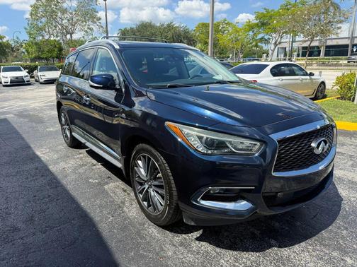 Blue 2019 INFINITI QX60 Luxe