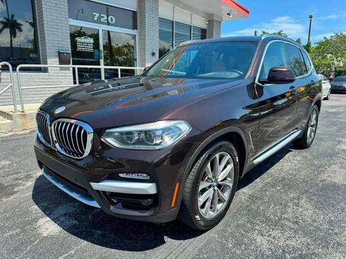 Burgundy 2019 BMW X3 sDrive30i