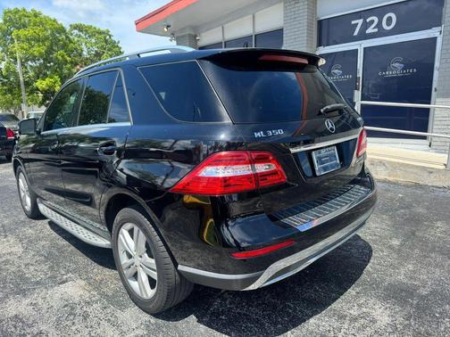 Black 2012 Mercedes-Benz M-Class ML 350 4MATIC