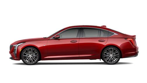 Radiant Red 2026 Cadillac CT5 Premium Luxury AWD