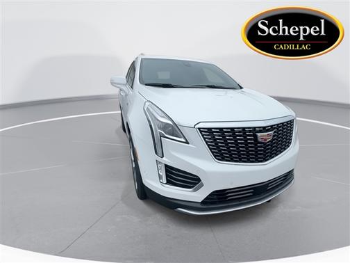 Crystal White Tri-Coat 2023 Cadillac XT5 Premium Luxury