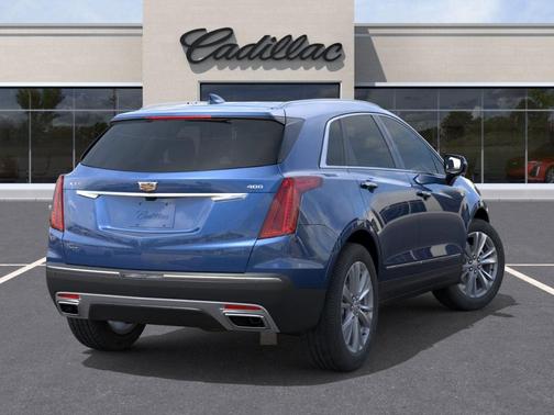 Opulent Blue Metallic 2026 Cadillac XT5 Premium Luxury
