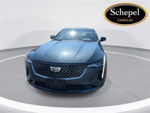 Shadow Metallic 2021 Cadillac CT4 Premium Luxury