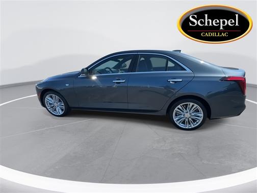 Shadow Metallic 2021 Cadillac CT4 Premium Luxury