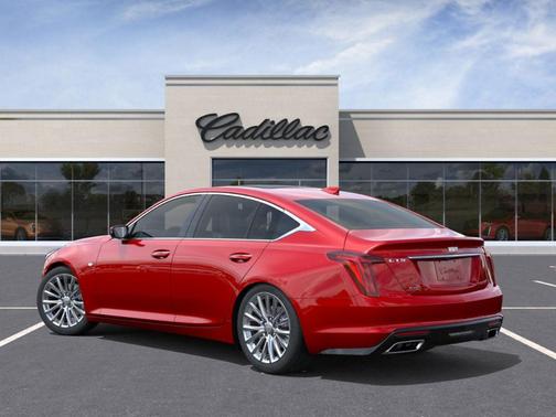 Radiant Red 2026 Cadillac CT5 Premium Luxury AWD
