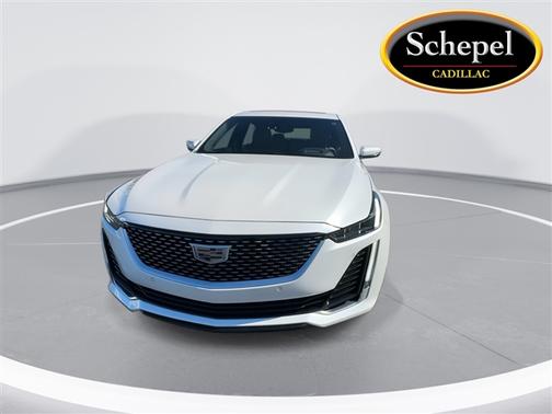 Crystal White Tri-Coat 2023 Cadillac CT5 Premium Luxury AWD