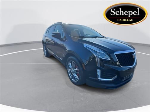 Stellar Black Metallic 2022 Cadillac XT5 Sport