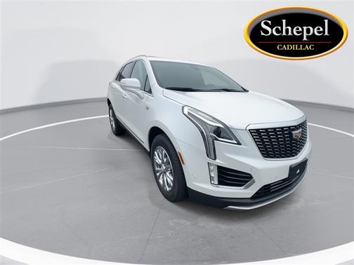 Crystal White Tri-Coat 2023 Cadillac XT5 Premium Luxury