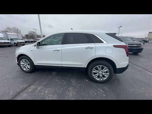 Crystal White Tri-Coat 2023 Cadillac XT5 Premium Luxury