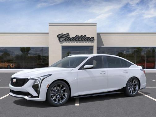 Vibrant White 2026 Cadillac CT5 Sport AWD