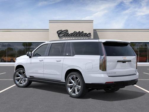 Vibrant White 2026 Cadillac Escalade ESV Sport