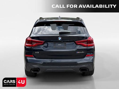 Carbon Black Metallic 2020 BMW X3 M40i