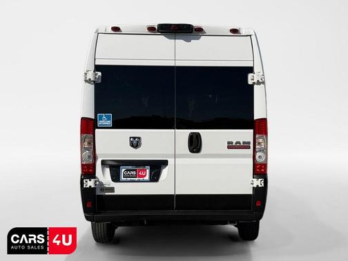 Bright White Clearcoat 2021 RAM ProMaster 3500 Window Van High Roof