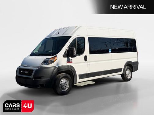Bright White Clearcoat 2021 RAM ProMaster 3500 Window Van High Roof