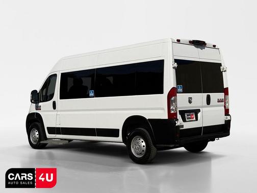 Bright White Clearcoat 2021 RAM ProMaster 3500 Window Van High Roof